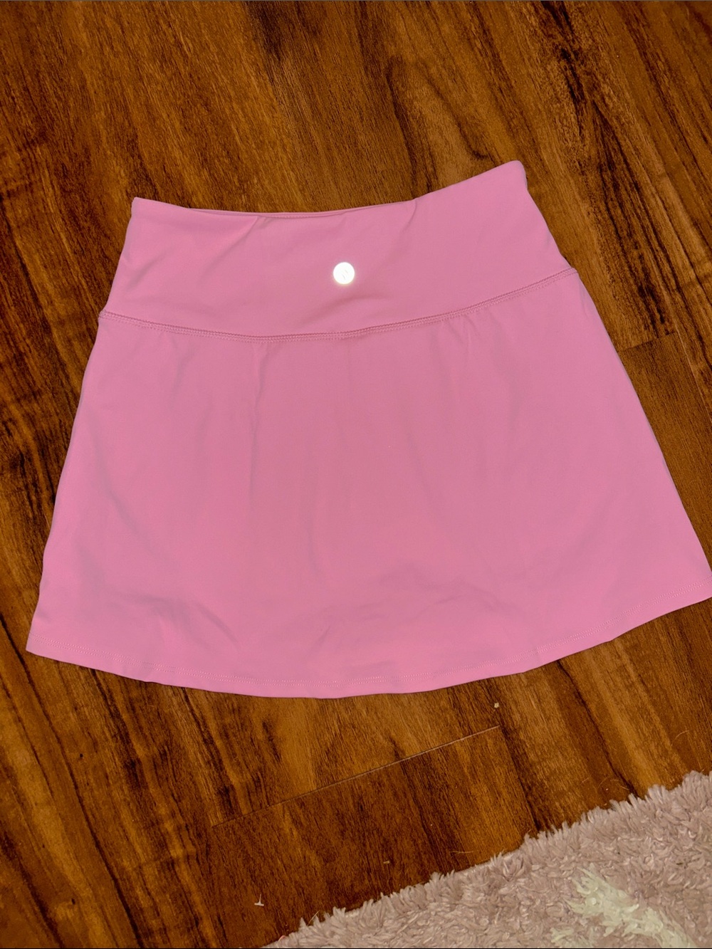 Women's Light Pink Circle Skirt - Flared Active Skirt